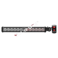 Lampes Flash d'urgence à quatre côtés 20 "26" 38 "44" 50 "270W 90 LED camion voiture stroboscope LED barre d'avertissement 12V 24V ambre rouge bleu