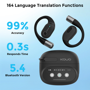 Wireless Earbuds <strong>TWS</strong> with Noise Cancellation AI Translation LED Indicator for 5.<strong>4</strong> IPX5 Waterproof - Product Image 2
