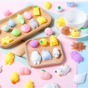 Animal-Themed Dumpling-Style Adorable Cat Soft Gel Stress-Relief Prank Toys, <b>Squeeze</b> <b>Balls</b>, Fidget Toy - Product Image 1