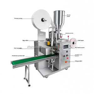 Fully Automatic Multi-Function Packaging Machine for Tea Coffee Goji Berries Cassia <b>Seeds</b> Powder Inner Filter <b>Paper</b> Thread Tag - Product Image 4