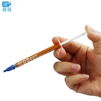12 Pièces Poids Net 1 Gramme Gris GD007 Graisse Thermique Transfert Thermique Gap Filler Padgray Pâte pour CPU GPU Seringue Emballage