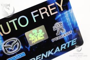 Tarjeta de Visita de PVC con Holograma Hecha en China, con Banda Magnética Impresa en Offset para Uso Comercial - Product Image 4