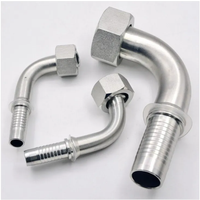 Harga Pabrik 20491/20491-T 90 °   Metrik Wanita 24 °   Cone O-Ring LT Elbow, M12-M52, Adaptor DIN ISO, Fitting Selang Hidrolik