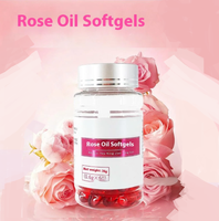 Huile Essentielle d'Extrait de Rose 100ml Vitamines Polyphénols Extrait Végétal Extraction par Solvant Bouteille