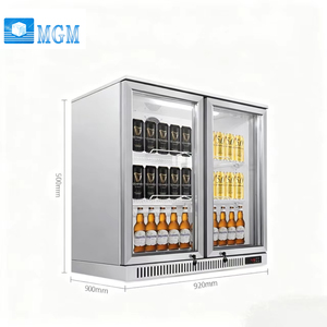 <span class=keywords><strong>Mini</strong></span>-réfrigérateur de bar en gros avec porte en verre trempé, refroidisseur de boissons pour hôtel, réfrigérateur de présentation pour Red Bull et Cola, mode de refroidissement par ventilateur - Product Image 1