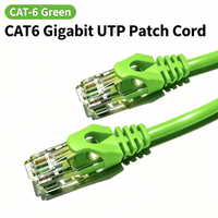Diskon Grosir Pabrik Outlet CCA Cat6 UTP 24AWG RJ45 Kabel Patch Ethernet untuk Koneksi Router WiFi Kantor