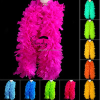 200g 250g Boas de plumes de dinde colorés, Boas de plumes de dinde à volants, Écharpes en plumes, Vente en gros pour Fêtes dansantes, Mariages, Costumes, Spectacles et Scène