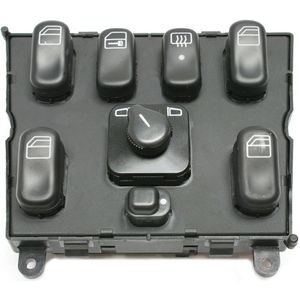 สวิตช์ยกกระจกเมอร์เซเดส-เบนซ์ A03751566 สำหรับรถขนาดกลาง อะไหล่ทดแทน - Product Image 2