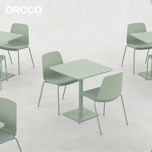 Lujo moderno Oficina hogar silla sofá para comedor acero metal gris cuero tela plástico comedor silla - Product Image 6