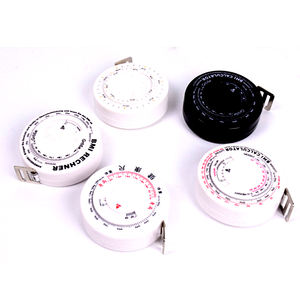 Baru 1.5-Meter plastik otomatis ditarik lingkar pinggang <span class=keywords><strong>BMI</strong></span> pita kesehatan mengukur - Product Image 6