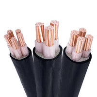 Cable de cobre o aluminio blindado aislado de goma y cable de mina flexible multinúcleo de doble cubierta