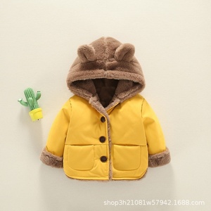 2025 giacca invernale in cotone per bambini e bambine cappotto Casual di nuovo stile con motivo cartone animato in pile imbottito 0-4 anni - Product Image 6