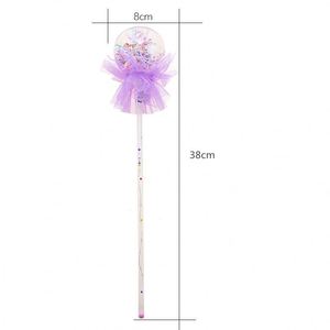 Christmas Tree LED Magic Fairy <b>Stick</b> Wands Toy <b>Light</b>-up Magic Ball Wand Glow <b>Stick</b> for Birthdays Novelty Kids Toy - Product Image 5