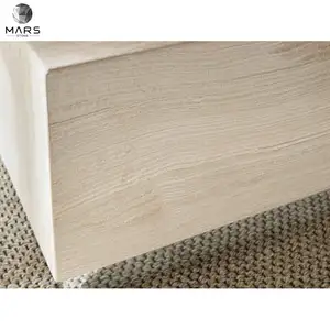 Thiết kế hiện đại màu vàng <span class=keywords><strong>travertine</strong></span> đồ nội thất Thổ Nhĩ Kỳ mài màu be <span class=keywords><strong>travertine</strong></span> bệ Bàn cà phê - Product Image 5