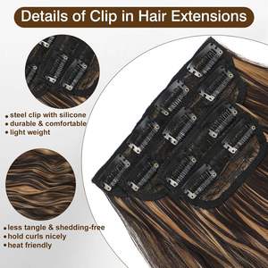 4 шт., накладные волосы - Product Image 2