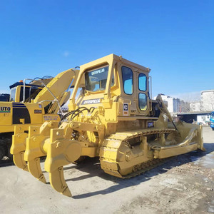 รถดันดินตีนตะขาบ Caterpillar CAT D7G D7H D7R D6G D6H D8R D9R D5M มือสอง พร้อมเครื่องยนต์ Cummins ความจุดันดิน 4.3 เมตร กำลัง 160 กิโลวัตต์ มีสินค้าในสต็อก - Product Image 1