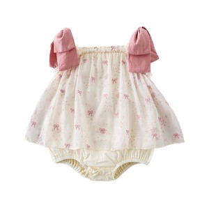 Angou Tutina in Cotone con Grafica Personalizzata, Dolce Abbigliamento Estivo per Neonati e Bambini, Canottiera per Bambine - Product Image 1