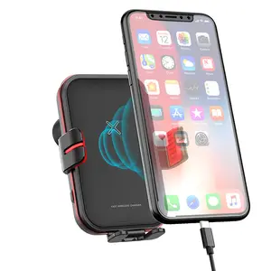 Chargeur sans fil de voiture à ventilation de climatisation Offre Spéciale, induction FOD, serrage automatique, charge rapide sans fil pour téléphones portables