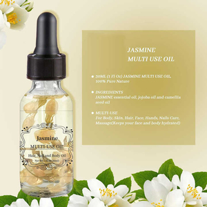 Huile de pétales de fleurs biologique à marque privée, huile pure infusée aux pétales de <span class=keywords><strong>jasmin</strong></span>, mélange d'huile de <span class=keywords><strong>jasmin</strong></span> pour <span class=keywords><strong>le</strong></span> visage, <span class=keywords><strong>le</strong></span> corps et les massages - Product Image 1