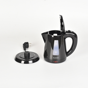 Bollitore <span class=keywords><strong>Elettrico</strong></span> Professionale EASTON per Camere d'Albergo, 0.8L, Nero, 1200W, Senza Fili, Rotazione a 360°, con Riscaldatore Nascosto - Product Image 2