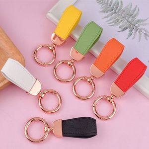 Personalized <b>Metal</b> Custom Brand Logo Blank Luxury Pu Leather Car Keychain Wholesale Printing Car Leather <b>Key</b> <b>Chain</b> Gifts - Product Image 5
