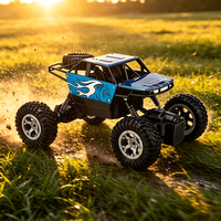 Voiture télécommandée RC tout-terrain 1/14 en alliage, 4 canaux, 27 MHz, haute vitesse, pour enfants et adultes, cadeau idéal