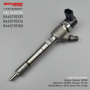 หัวฉีดน้ำมันดีเซลคอมมอนเรล 0445110331 0 445 110 331 0445110316 สำหรับ Fiat Doblo Opel Astra Suzuki Swift Mahindra 2.2L MHawk - Product Image 1