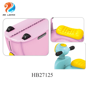 Valise à roulettes multifonction pour enfants en ABS légère avec moto à 4 roues, bagages de <span class=keywords><strong>voyage</strong></span>, scooter - Product Image 4