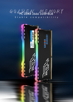 Oferta Especial: Memoria RAM DDR4 RGB de 8GB a 3200MHz para PC de Escritorio, con Disipador de Calor, Certificación ECC, CE, RoHS, FCC, Chipsets Originales, Garantía de por Vida, Disponible 24/7