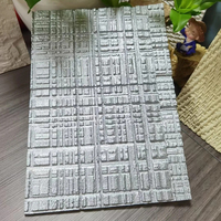 Revêtement mural moderne en panneaux de scierie 3D MCM, carreaux souples en pierre, briques fines et légères, adaptables, résistantes à la chaleur, écologiques