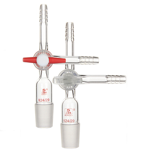 Adaptor Distilasi Kaca Meizhixi MZXT-003 Customizable OEM 75 Derajat, Konektor Tabung 3-Arah Bentuk-T untuk Laboratorium, Garansi 1 Tahun - Product Image 4