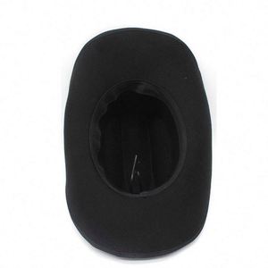 Hats High Quality 100% Australia Wool 180 <strong>Gram</strong> Grey Color Hat for Men and Women - Product Image 4