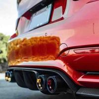 Diffuseur arrière en fibre de carbone de style V de haute qualité pour F80 F82 M3 M4, 2014+, kit carrosserie, adaptable à tous les modèles