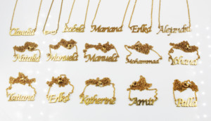 BMZ 2024 personnalisé haut-polissage miroir Surface collier initial 316L inoxydable plaqué or Alphabet lettre <span class=keywords><strong>Style</strong></span> chrétien à la mode - Product Image 2