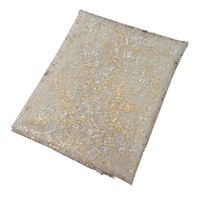 Taplak Meja Persegi Motif Jala Berlapis Emas, Tahan Panas, untuk Acara Pesta Pernikahan Bergaya Eropa