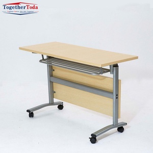 Table pliante moderne, personnalisée, simple, économique et durable pour bureau, école, formation et conférence, produite en série - Product Image 2