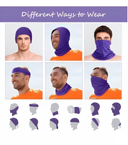 Masque de protection solaire personnalisé avec logo pour le cou, pour la randonnée, le vélo, le ski, pour hommes et femmes - Product Image 5