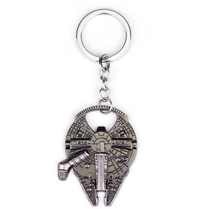 Kim loại mở chai Keychain BB-8 DROID Keyring thiết lập Túi tùy chỉnh Keychain chiến tranh xe Keychain - Product Image 5