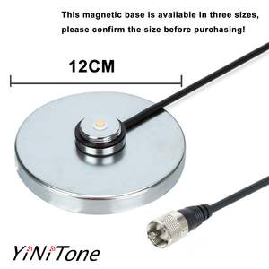 NB-120 NMO车载天线组，用于收音机12厘米NMO磁性安装底座5m <span class=keywords><strong>PL</strong></span>-259 RG-58同轴电缆兼容对讲机 - Product Image 5