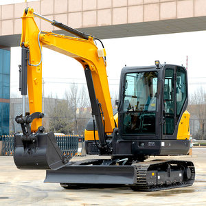 Mini-excavatrice à chenilles de 6 tonnes à haute efficacité, moteur homologué EPA CE, pour travaux de terrassement et de construction - Product Image 4