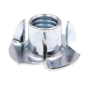 3/8 5/16 Stainless Steel <strong>T</strong>-nut Wood <strong>Thread</strong> <strong>Insert</strong> M4 <strong>M5</strong> M6 Stainless Steel Slot Drop in <strong>T</strong> Nut and Carbon Steel Tee Nut - Product Image 3