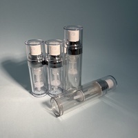 10ml 15ml 30ml Bouteille de poudre lyophilisée à double chambre Bouteille de mélange de séparation de poudre d'huile deux-en-un
