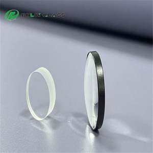 เลนส์โค้งเว้า-โค้งนูน FELIX Edge สีดำเคลือบ Optical IR ทำจากวัสดุ CaF2, ZnSe, ZnS, Ge, MgF2 และแก้ว Si สำหรับระบบ IR - Product Image 3