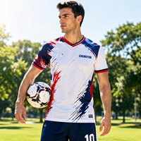 Camiseta de Fútbol Personalizada Edición Selección Nacional con Acabado de Primera Calidad para Equipos Corporativos