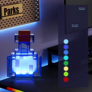 Lámpara de Noche LED con Cambio de Color, Botella de Poción Luminosa, Personalizable, Creativa, con Quince Colores, para Decoración, Venta al Por Mayor - Product Image 4