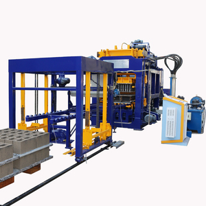 Machine automatique de fabrication de blocs creux à emboîtement haute capacité KAIDONG QT8-15 avec <span class=keywords><strong>pompe</strong></span> et boîte de vitesses, contrôle <span class=keywords><strong>Siemens</strong></span> PLC - Product Image 3