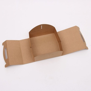 Caja de Papel Reciclable de Material Kraft, Plegable y Resistente, de 8 Pulgadas, <span class=keywords><strong>para</strong></span> Pasteles, Pizza, Pasta, Postres, <span class=keywords><strong>Repostería</strong></span>, Sushi y Azúcar - Product Image 3
