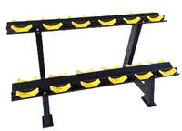 Banc de musculation multifonctionnel réglable et robuste pour usage commercial