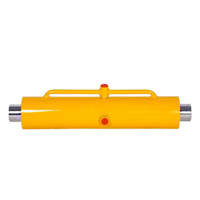 Cylindre hydraulique haute performance pour remorque benne basculante, cylindre télescopique multi-étages robuste sur mesure