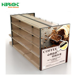 Étagères de présentation en bois et métal avec crochets - Vente flash - Product Image 4